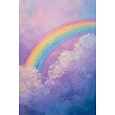 Abstract Rainbow Canvas